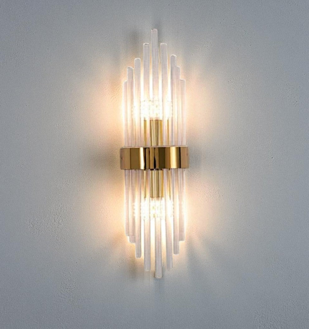 Modern LED Crystal Contemporary Dimmable Wall Sconce