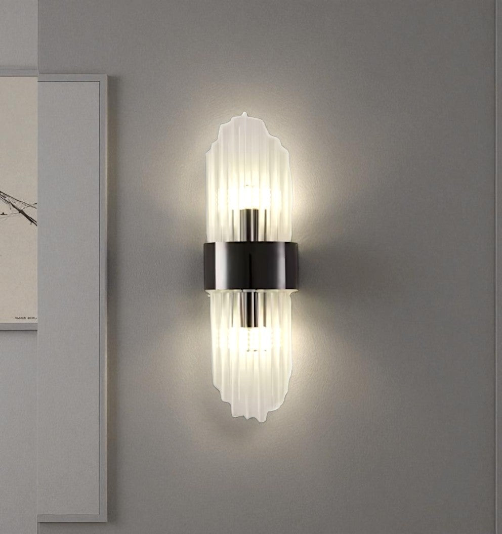 Modern LED Crystal Contemporary Dimmable Wall Sconce