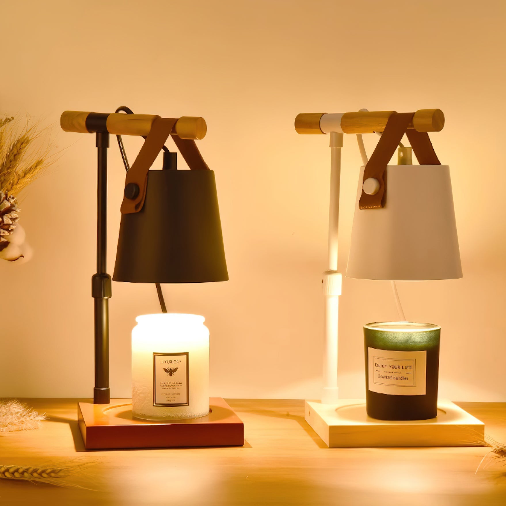 Givon Candle Warmer Lamp – Compact Lamp – Small Space Wax Heating