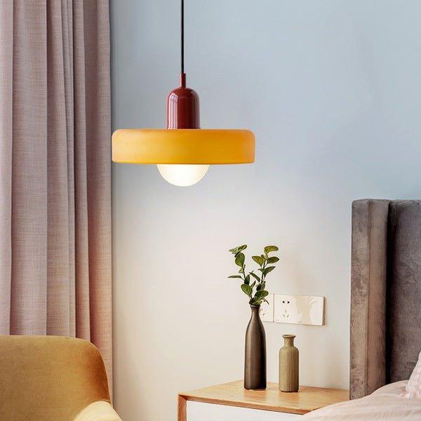 Artistic Glass Pendant Light – Adjustable Hanging Length