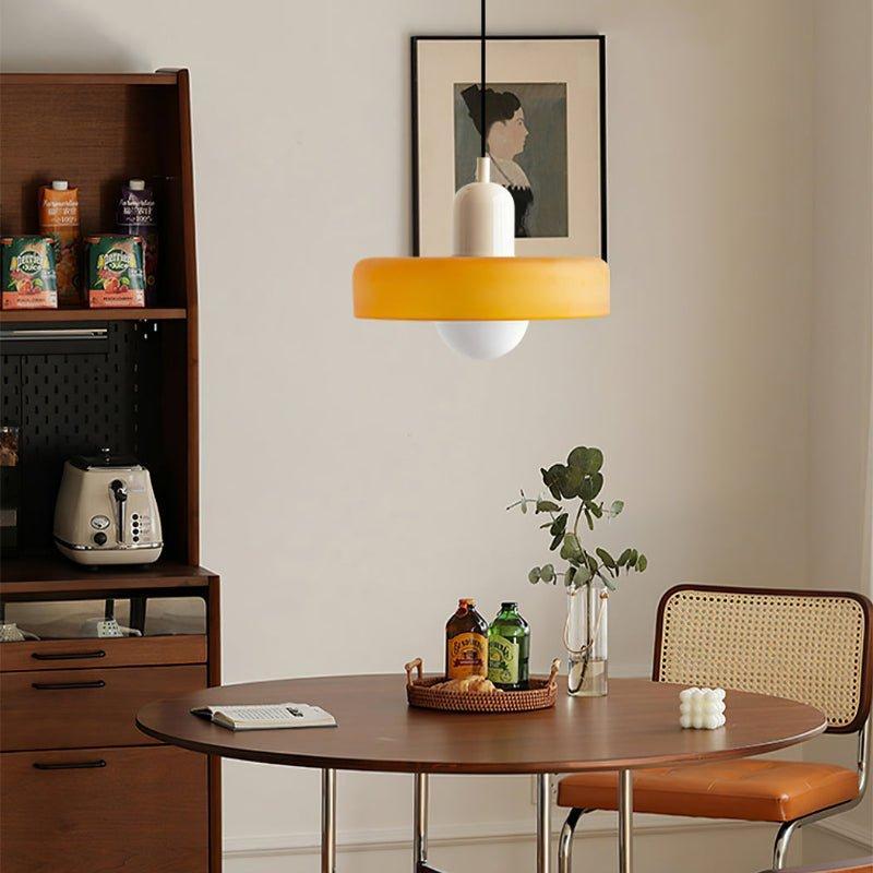 Artistic Glass Pendant Light – Adjustable Hanging Length
