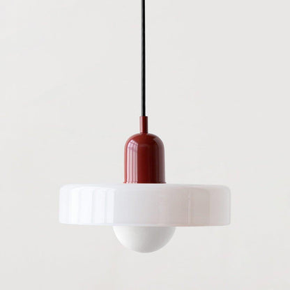 Artistic Glass Pendant Light – Adjustable Hanging Length