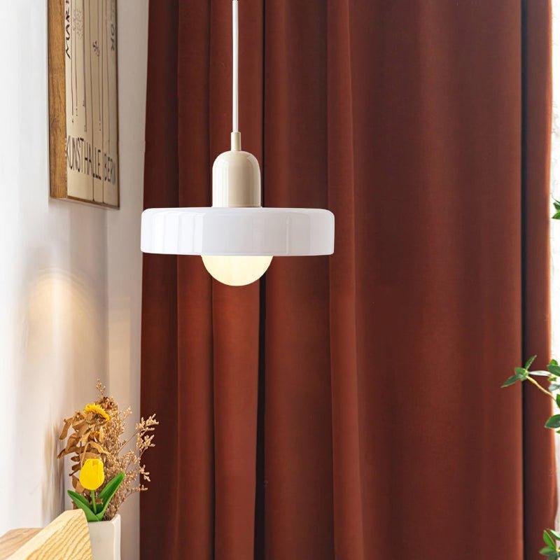 Artistic Glass Pendant Light – Adjustable Hanging Length