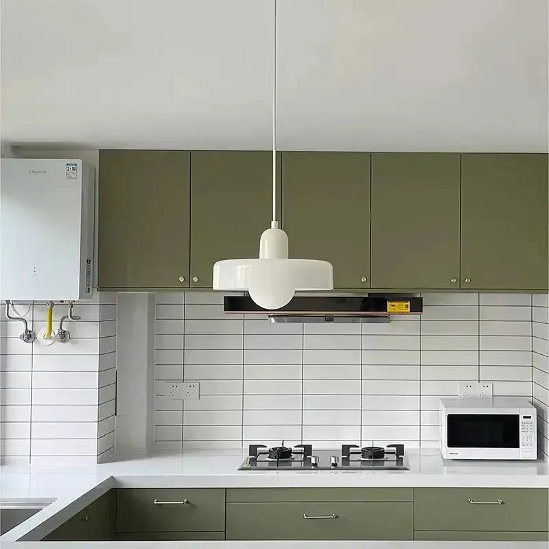 Artistic Glass Pendant Light – Adjustable Hanging Length