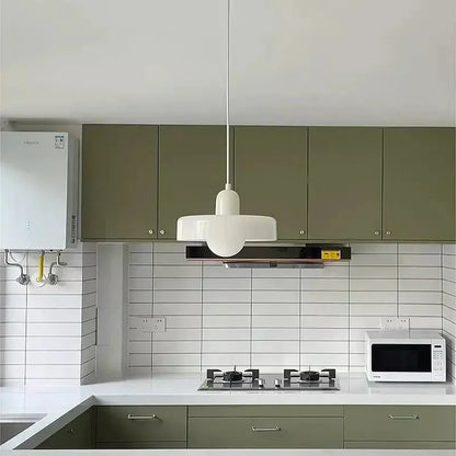 Artistic Glass Pendant Light – Adjustable Hanging Length