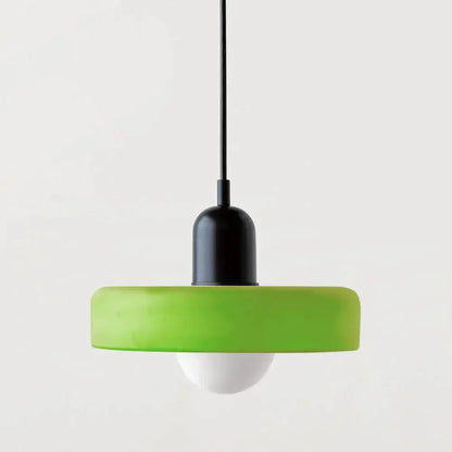 Artistic Glass Pendant Light – Adjustable Hanging Length