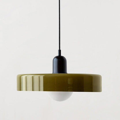 Artistic Glass Pendant Light – Adjustable Hanging Length