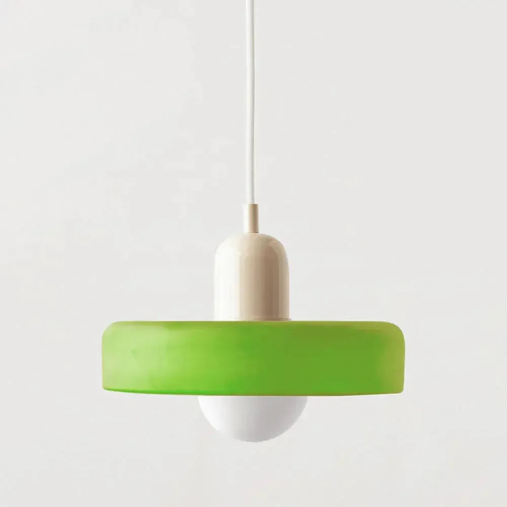 Artistic Glass Pendant Light – Adjustable Hanging Length
