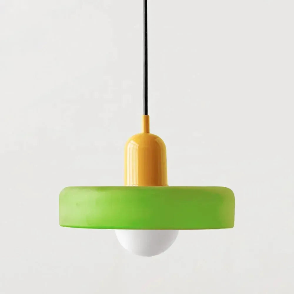 Artistic Glass Pendant Light – Adjustable Hanging Length