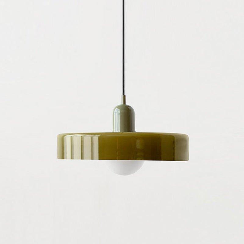 Artistic Glass Pendant Light – Adjustable Hanging Length