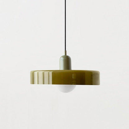 Artistic Glass Pendant Light – Adjustable Hanging Length