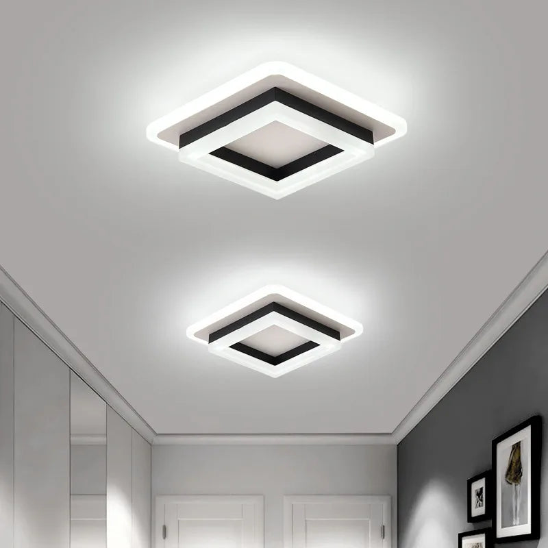 Modern LED Ceiling Light Fixture For Living Room Bedroom Hallway - Energy Efficient