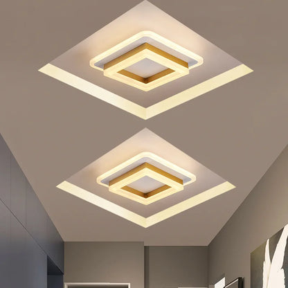 Modern LED Ceiling Light Fixture For Living Room Bedroom Hallway - Energy Efficient