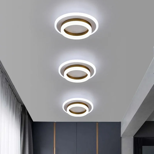 Modern LED Ceiling Light Fixture For Living Room Bedroom Hallway - Energy Efficient