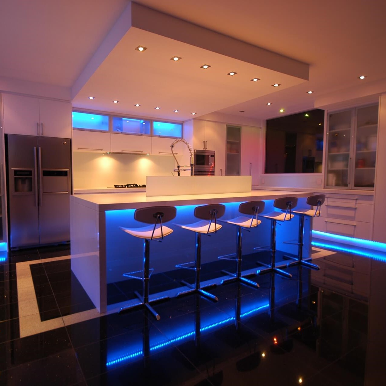 RGB LED Strip Lights For Bedroom - Color Changing Indoor Lighting With Remote Control