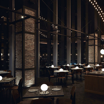 Rechargeable LED Ball Table Lamp - 16 Color Modes with Remote