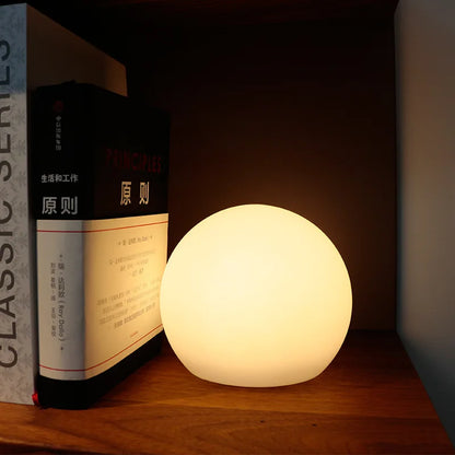 Rechargeable LED Ball Table Lamp - 16 Color Modes with Remote