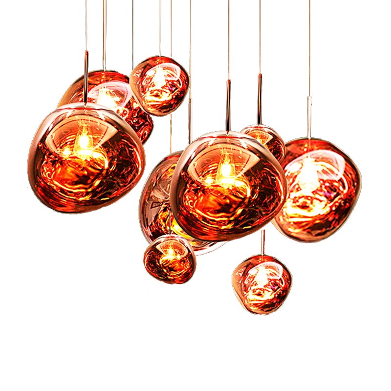 Sculptural Artistic Glass Modern Pendant Ceiling Light