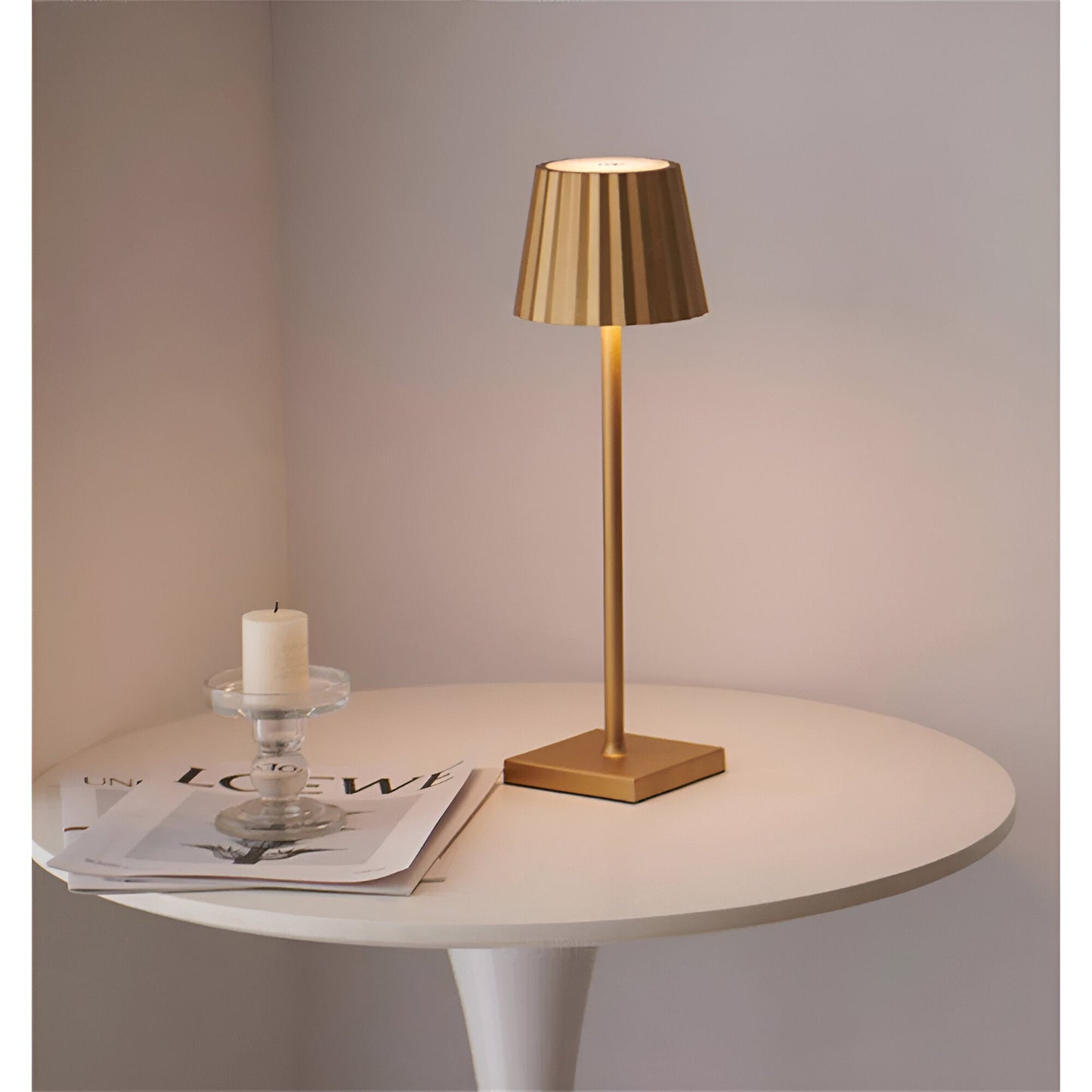 Dimmable Cordless Rechargeable LED Table Lamp