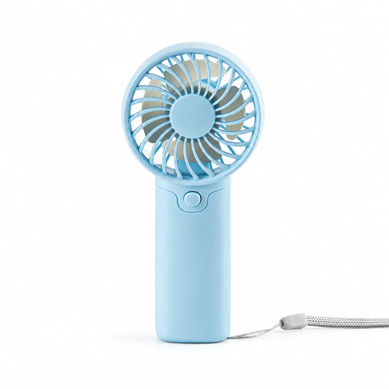 Portable Handheld Fan with Wrist Strap, Battery Operated, 1 Speed Setting, Lightweight