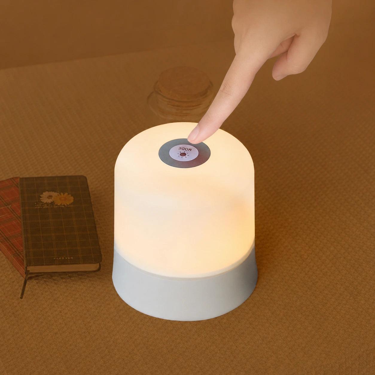 Rechargeable Touch-Control LED Night Light