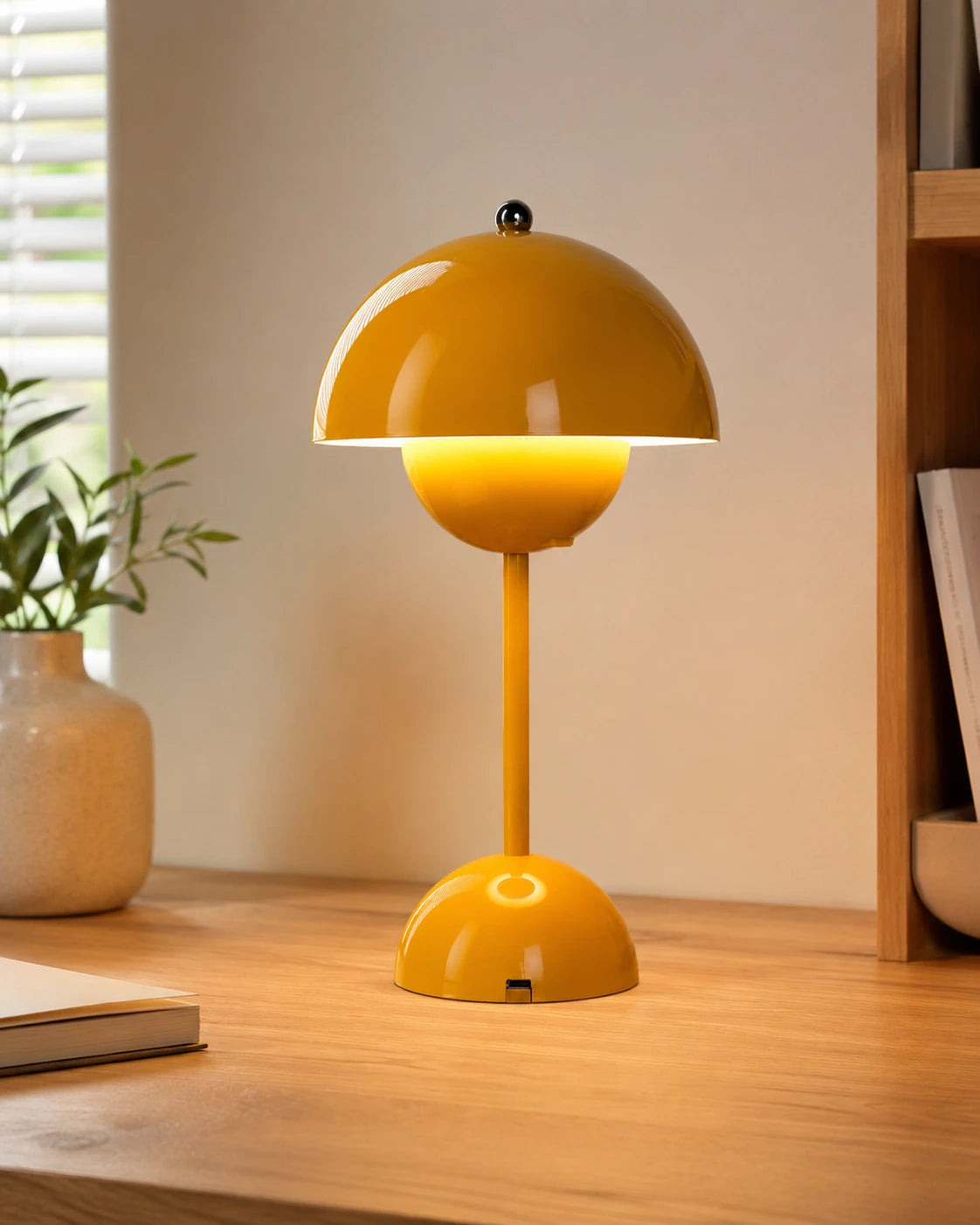 Rechargeable Mushroom LED Table Lamp