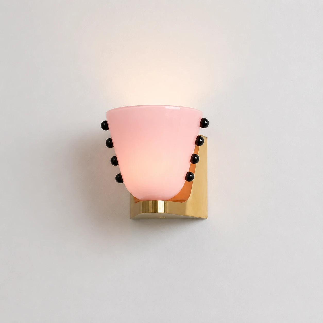 French Minimalist Glass Wall Light