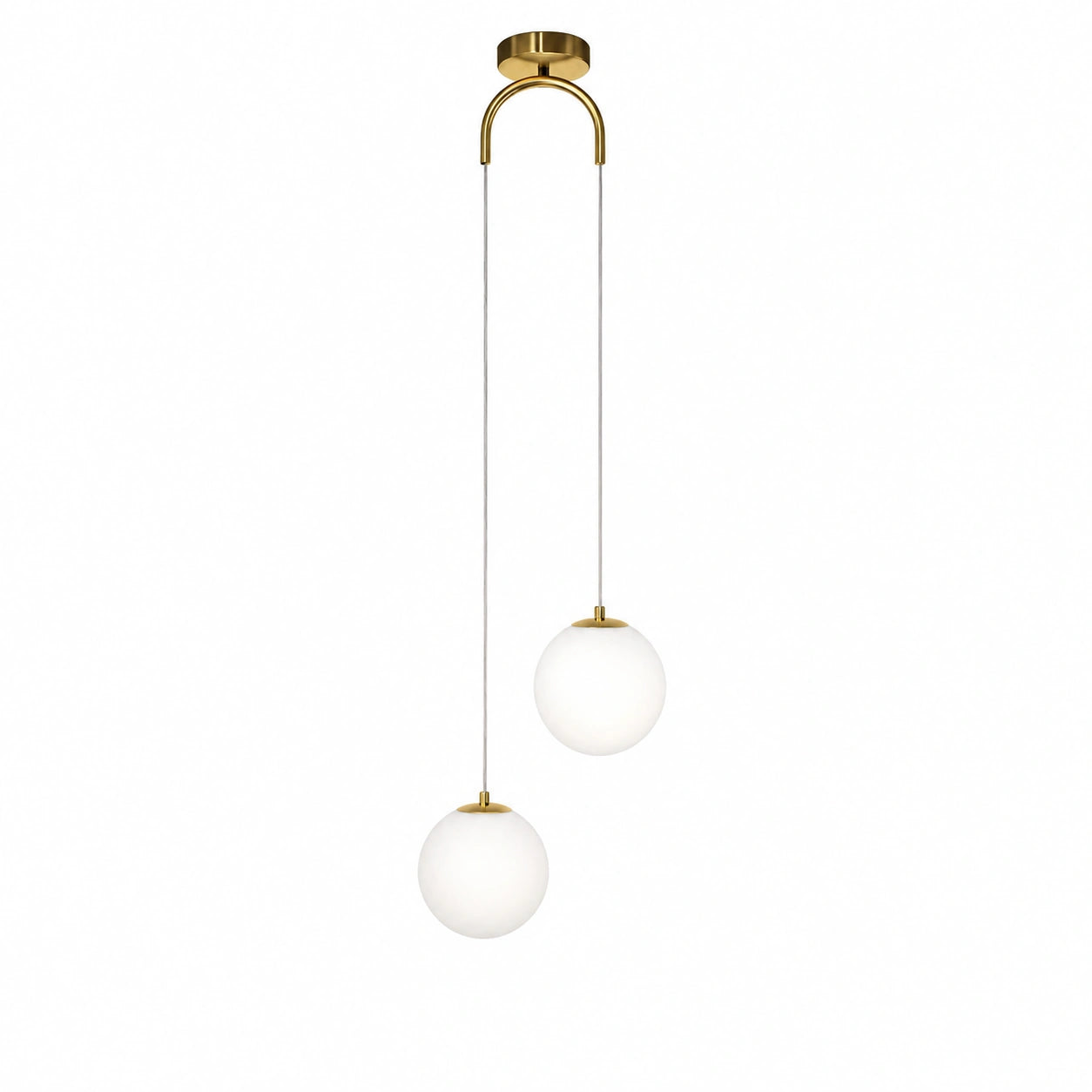 Modern Glass Globe Pendant Light