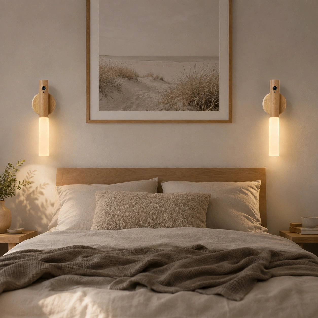 Rechargeable Motion Sensor Wall Light with Magnetic Base