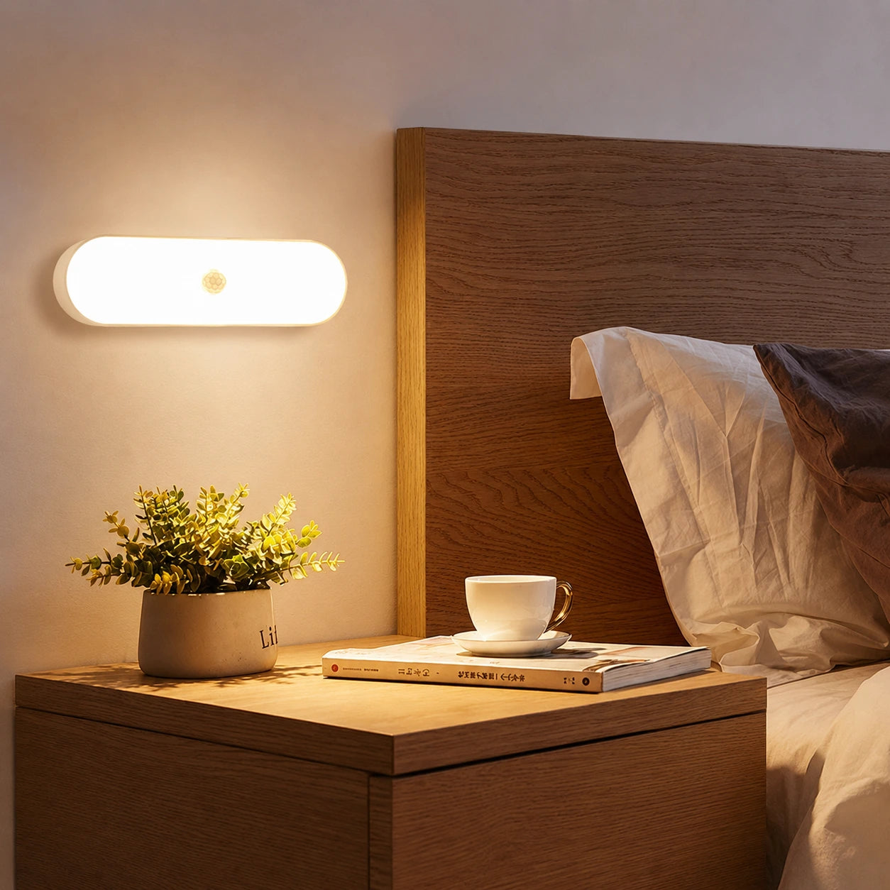 Rechargeable Motion Sensor LED Wall Light