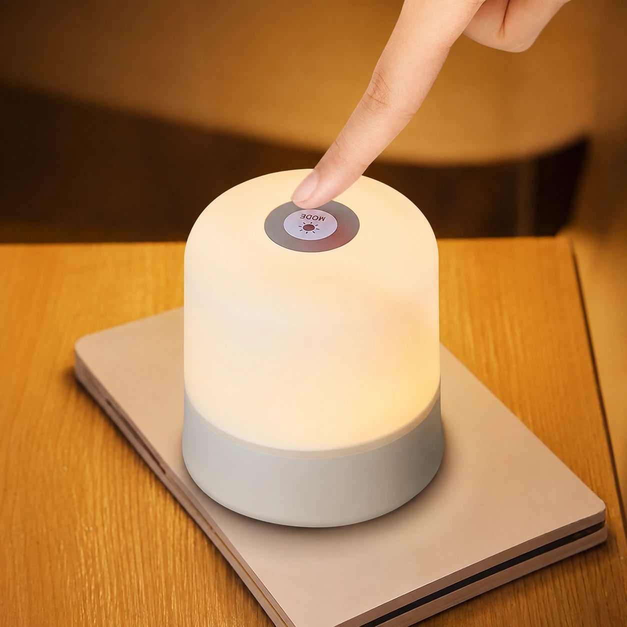 Rechargeable Touch-Control LED Night Light
