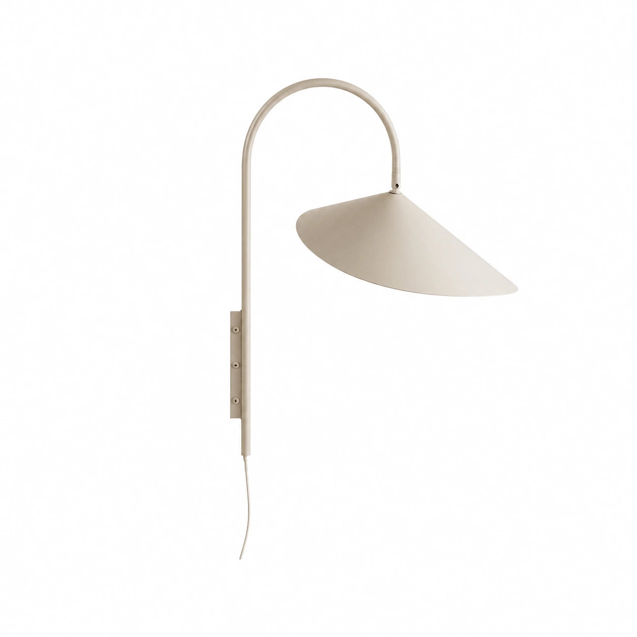 Modern Arched Metal Wall Lamp