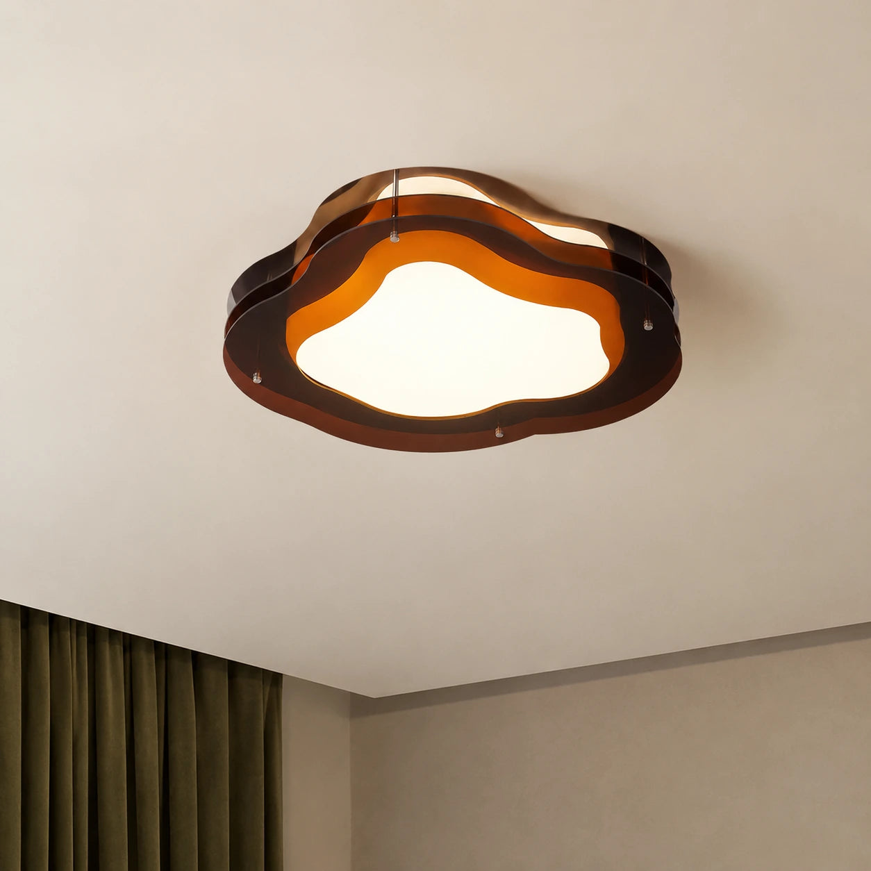 Cloud-Shaped Full-Spectrum LED Ceiling Light