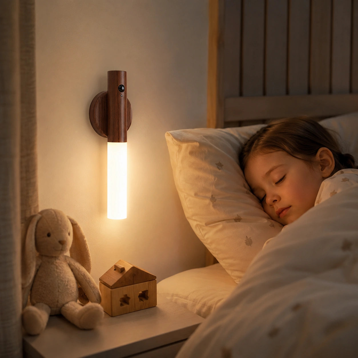 Rechargeable Motion Sensor Wall Light with Magnetic Base