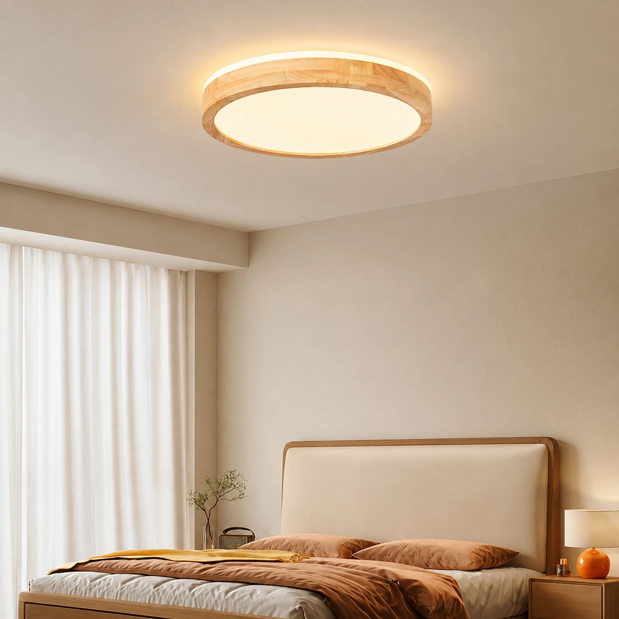 Modern Low-Profile LED Ceiling Light