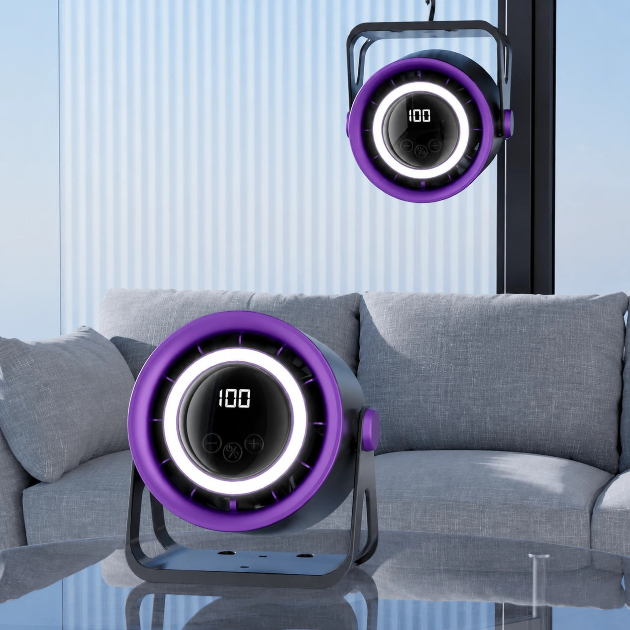 USB Plug-in Quiet Mini Desktop Fan