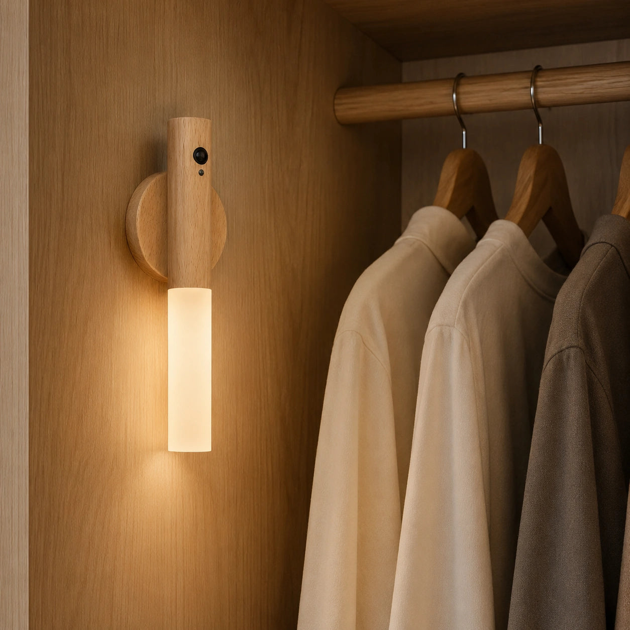 Rechargeable Motion Sensor Wall Light with Magnetic Base