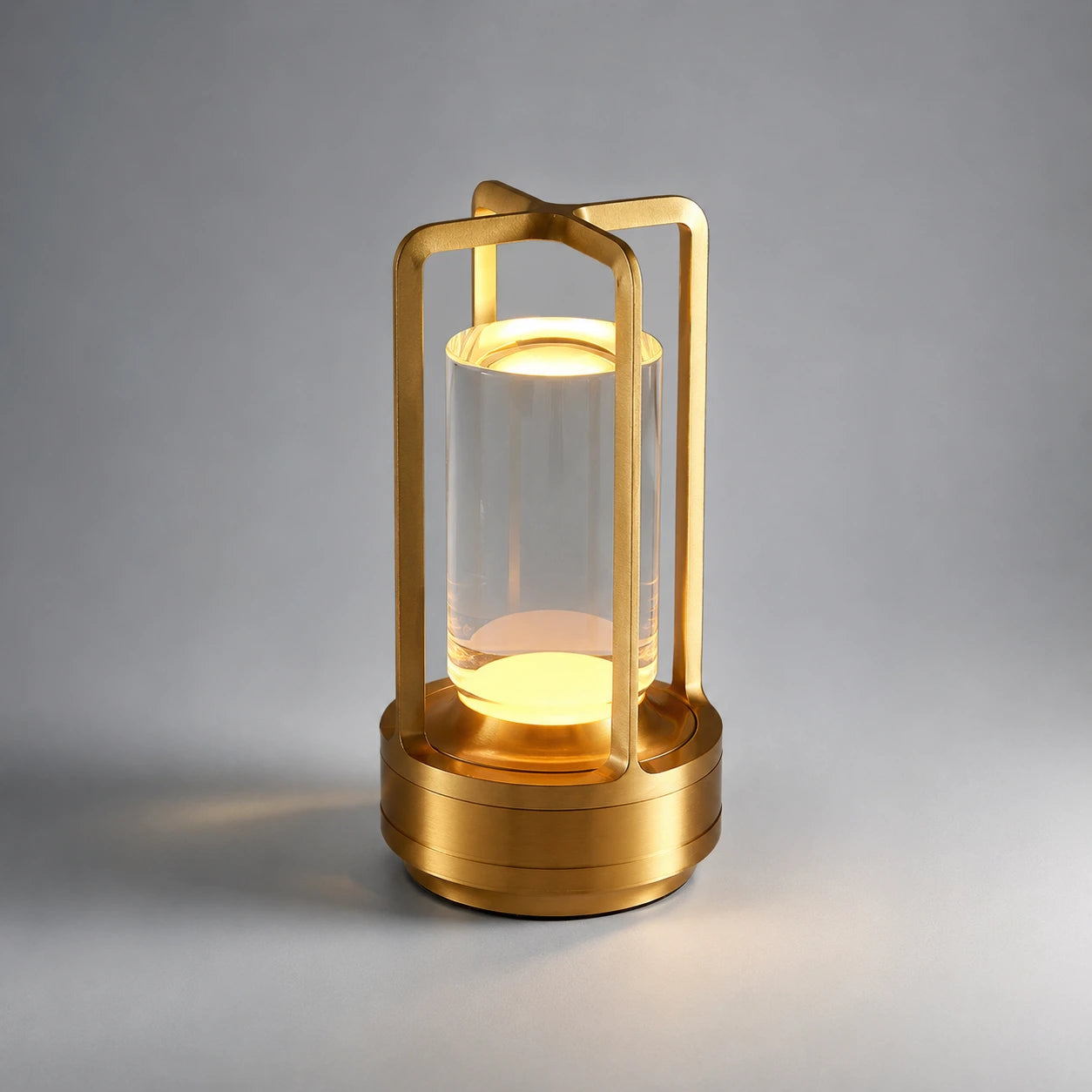Rechargeable Lantern-Style LED Table Lamp