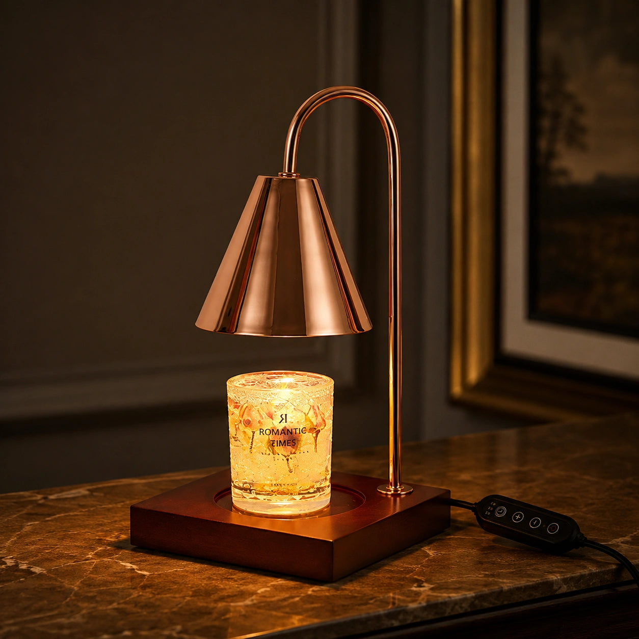 Candle Warmer Lamp with Dimmer Switch & Aromatherapy