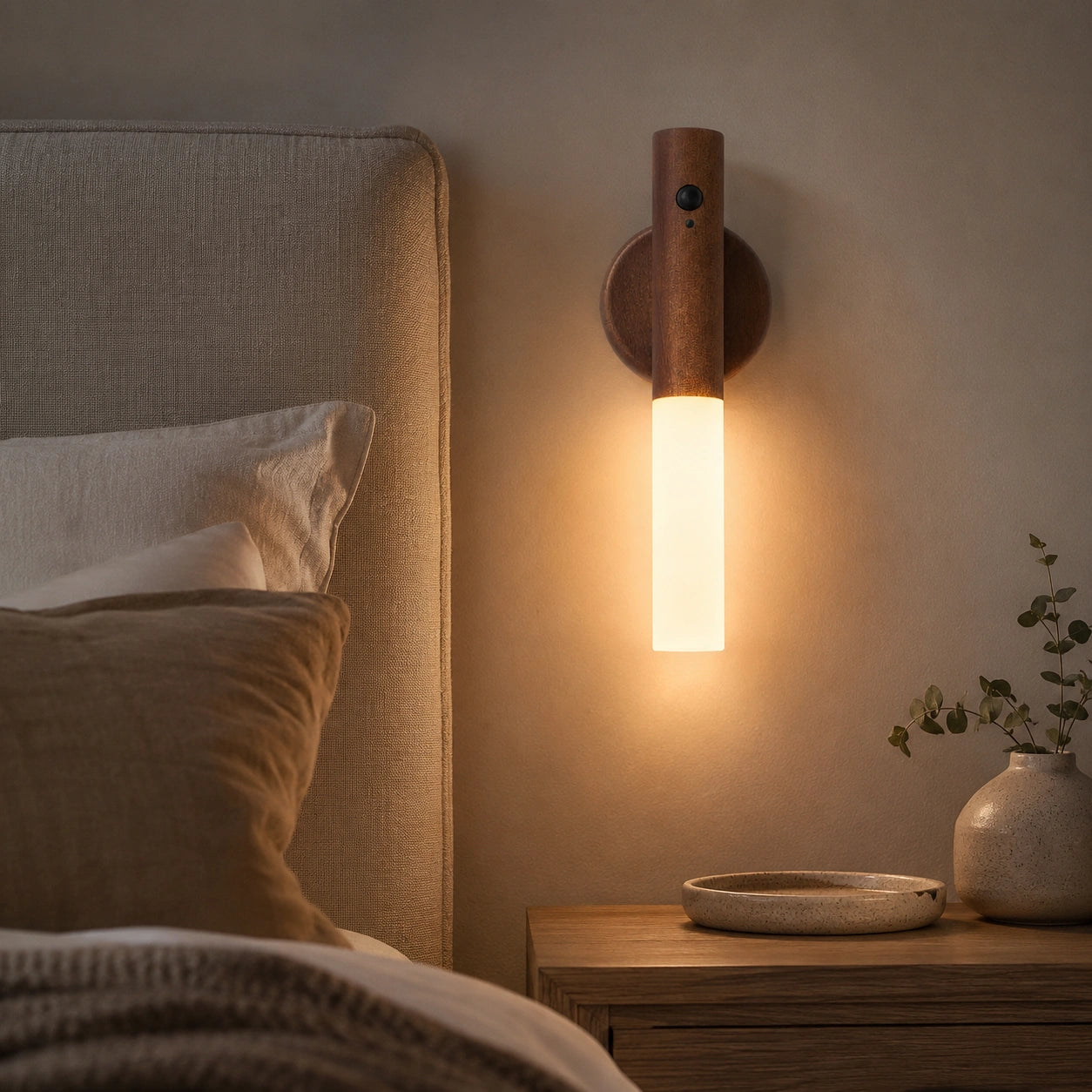 Rechargeable Motion Sensor Wall Light with Magnetic Base