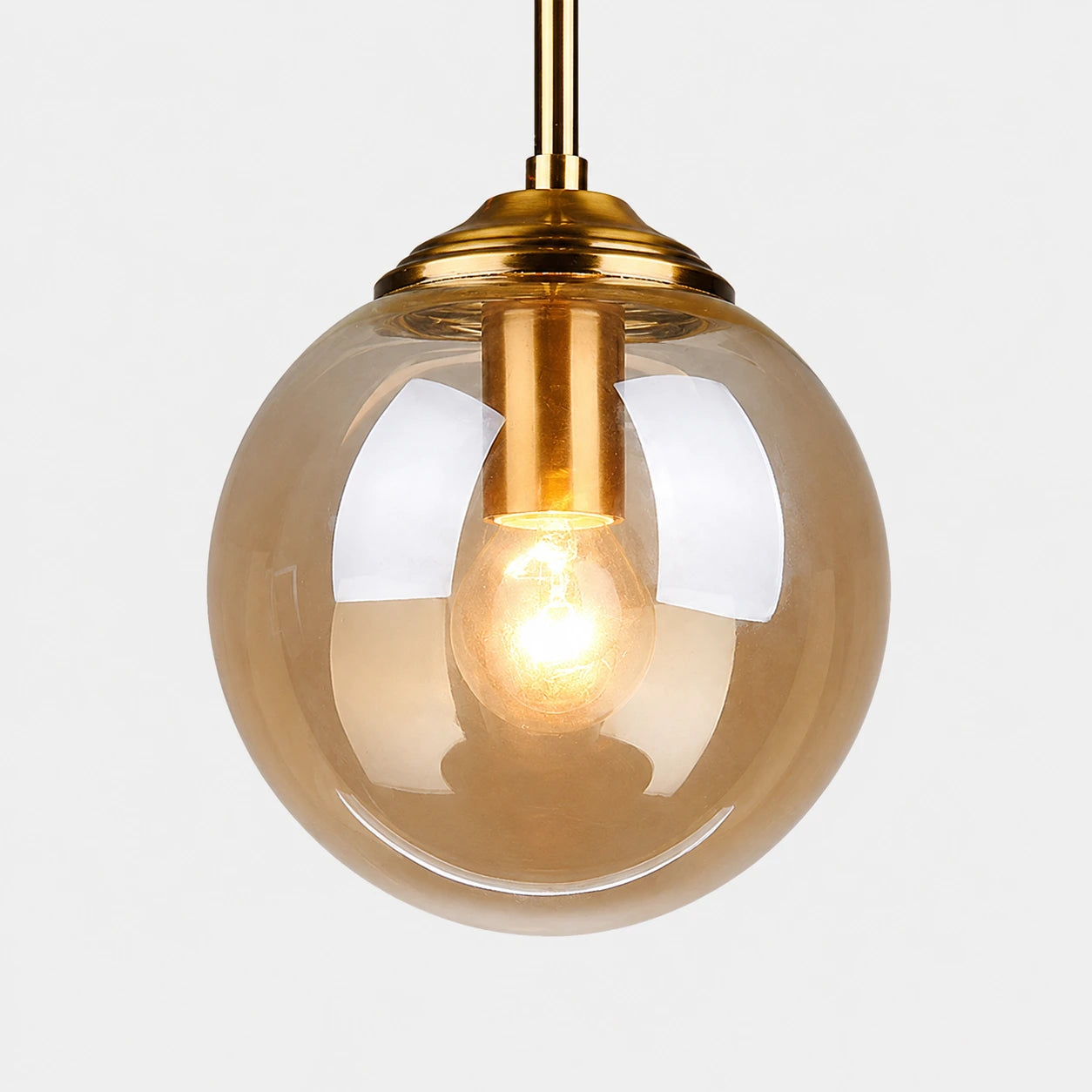 Modern Globe Glass Pendant Light