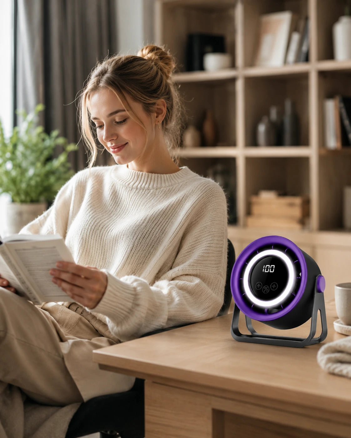 USB Plug-in Quiet Mini Desktop Fan