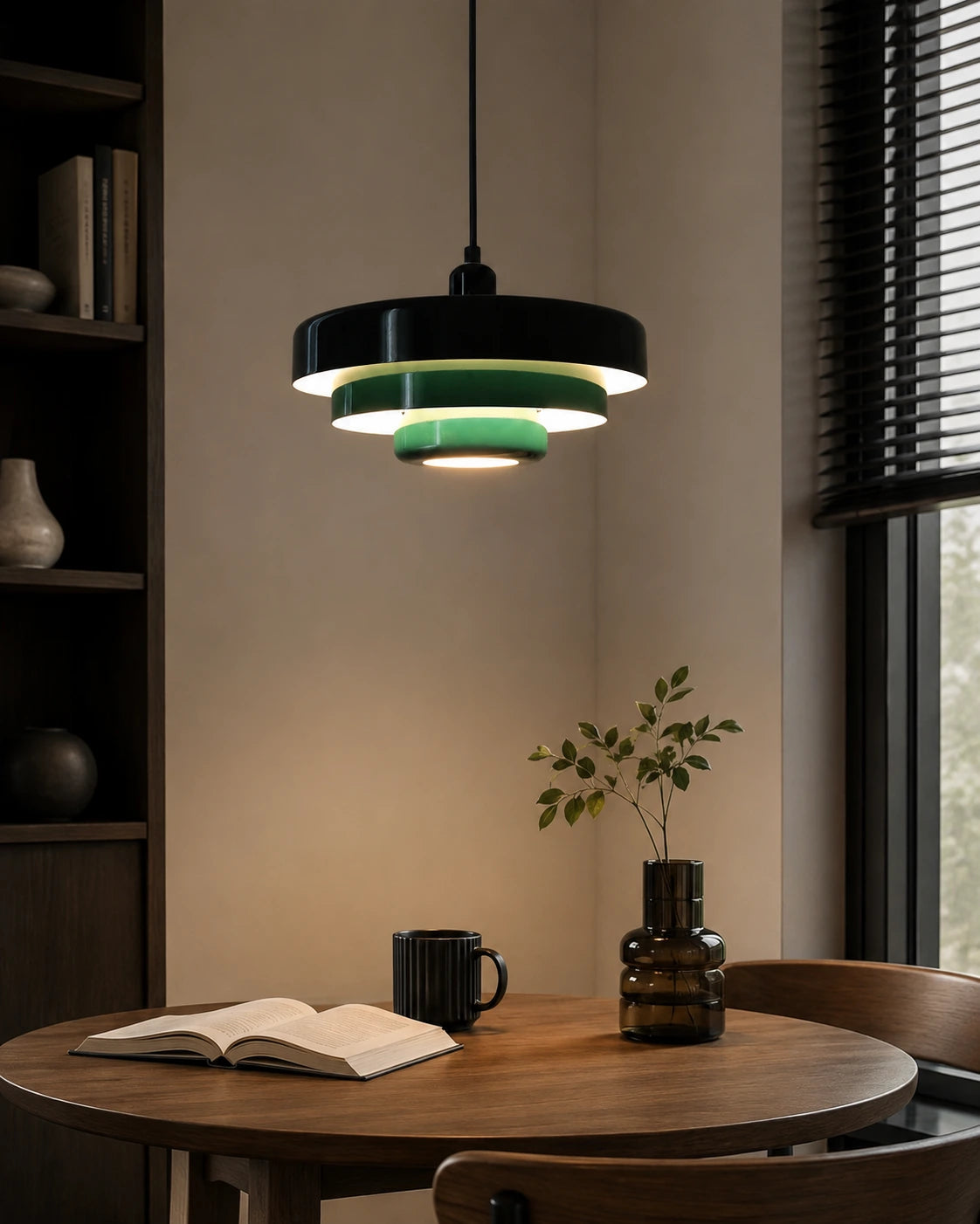 Retro Layered Disc Pendant Light