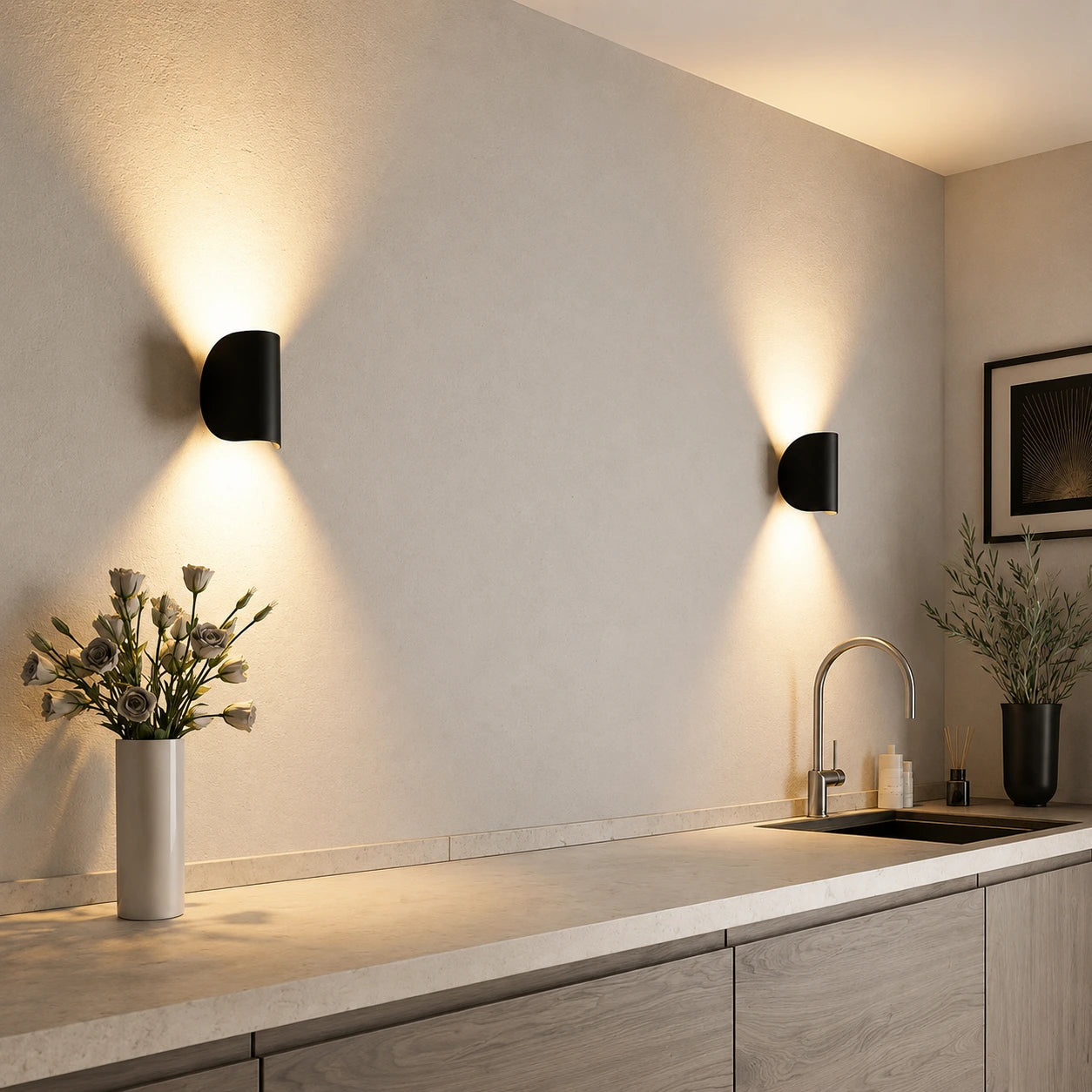 Modern Up and Down LED Wall Light