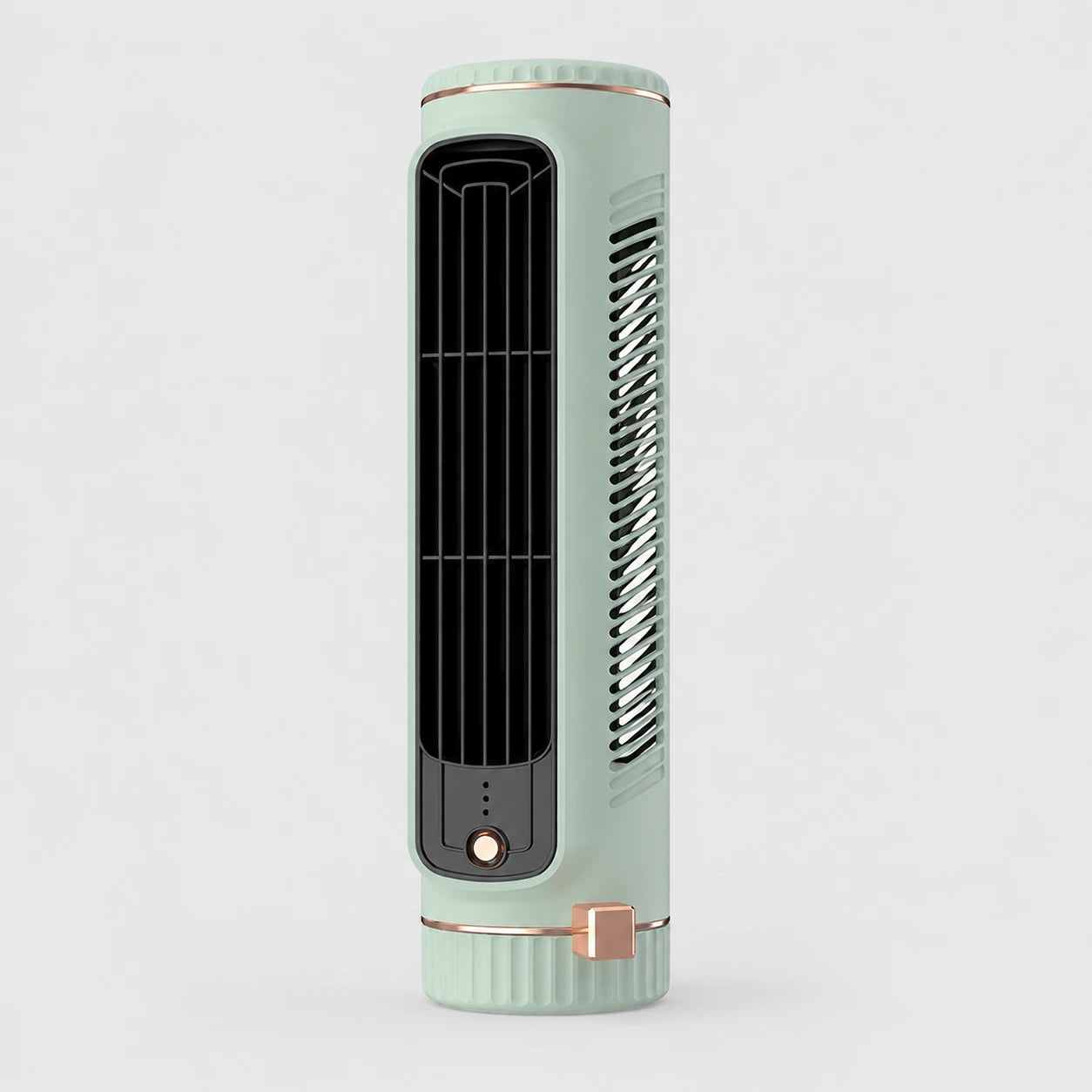 Bladeless Tower Fan USB Rechargeable Portable Electric Fan for Home and Office