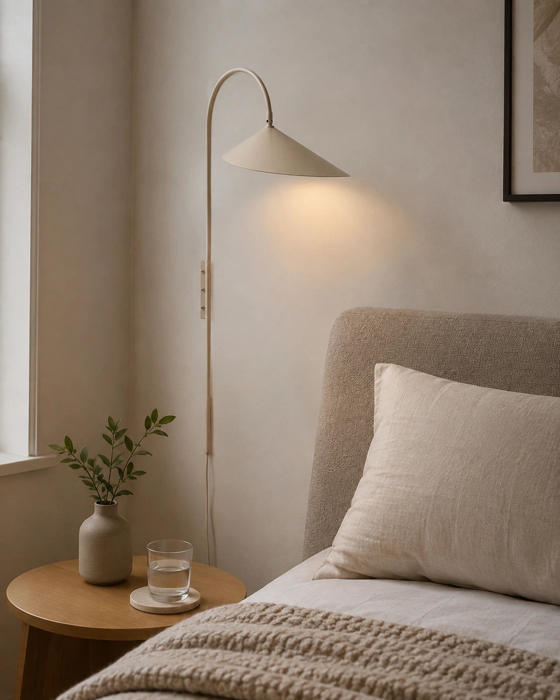 Modern Arched Metal Wall Lamp
