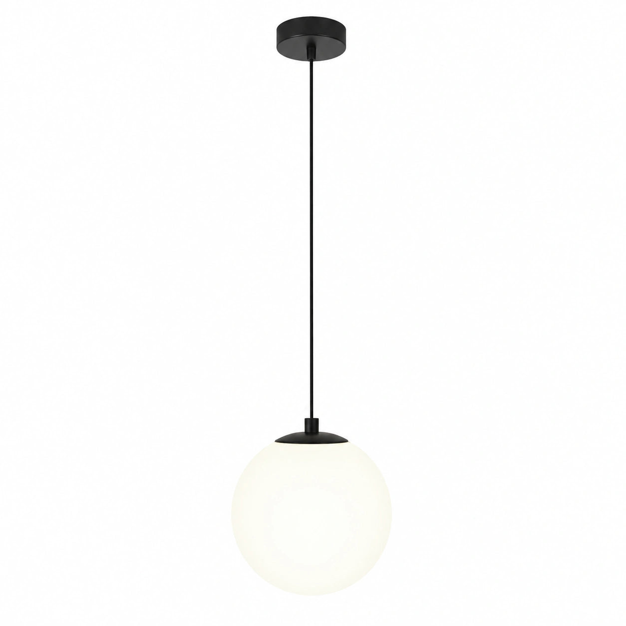 Modern Glass Globe Pendant Light