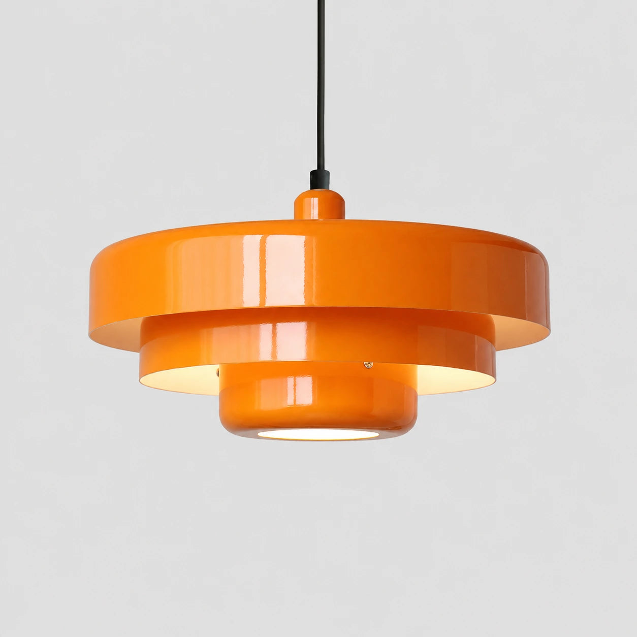 Retro Layered Disc Pendant Light