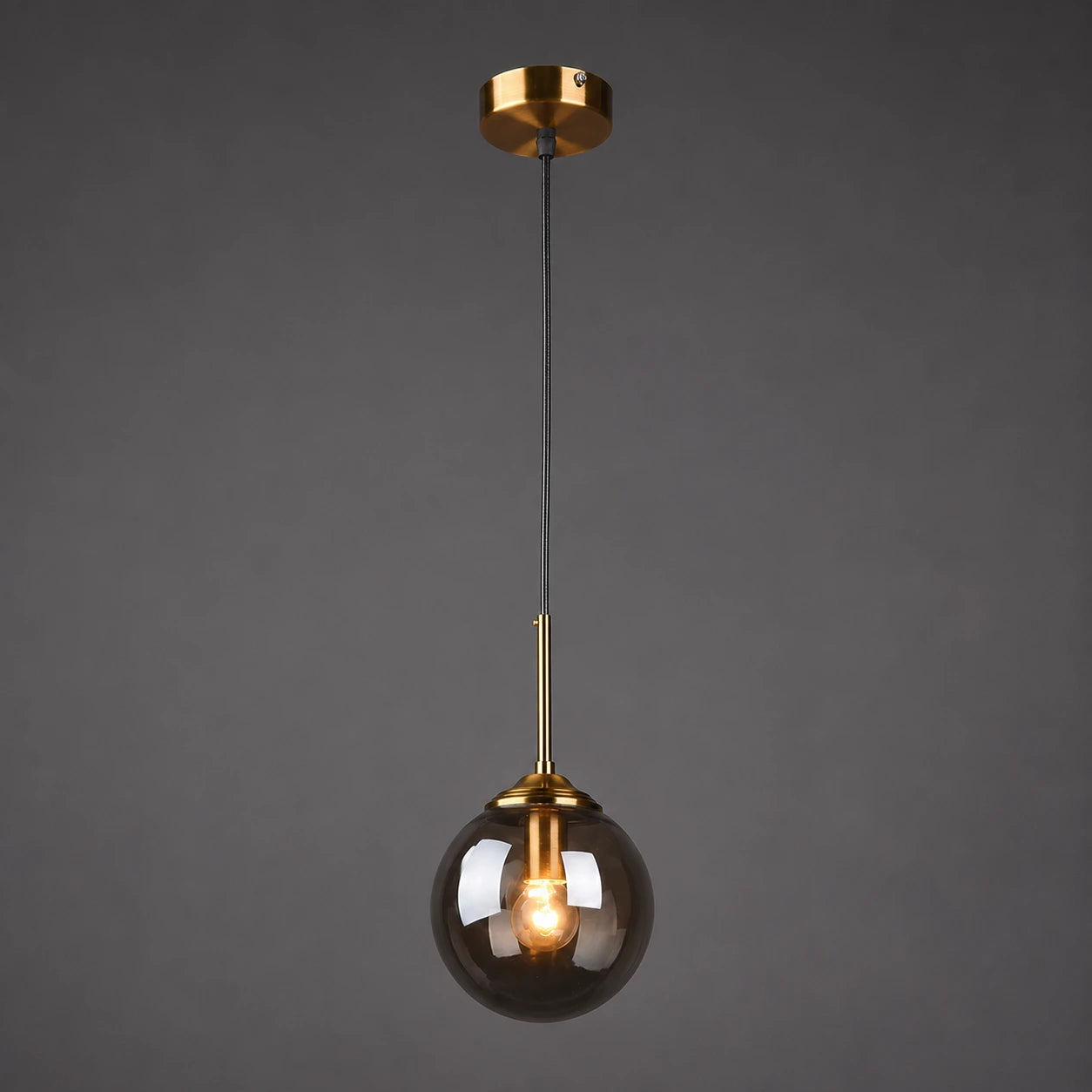 Modern Globe Glass Pendant Light