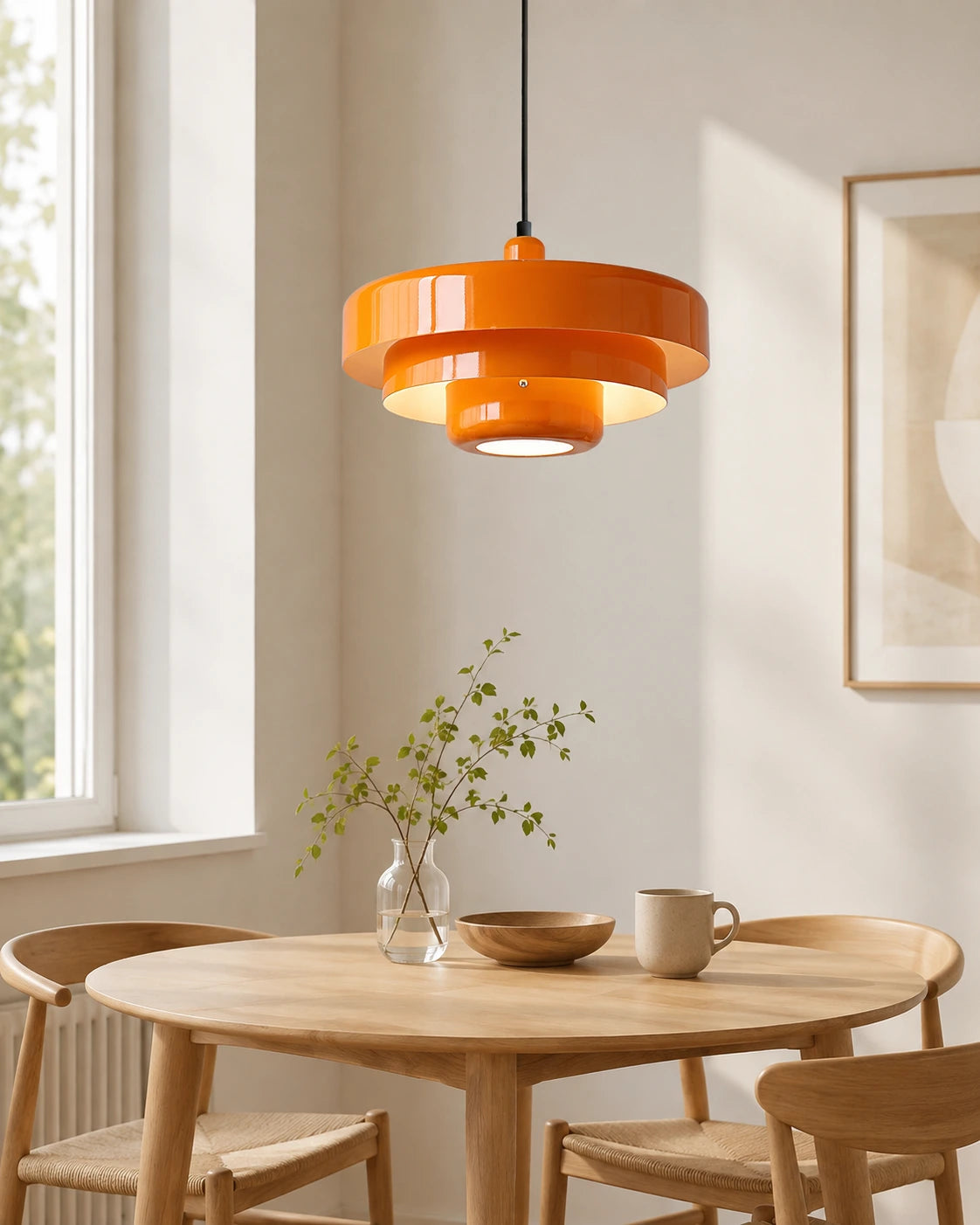 Retro Layered Disc Pendant Light